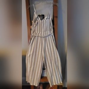 Beige jumpsuit medium